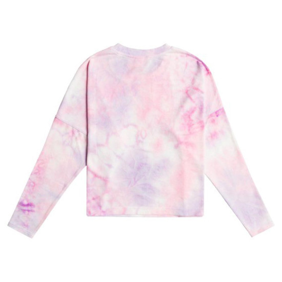 Roxy Γυναικεία μακρυμάνικη μπλούζα Sunshine Spirit Cosy Long Sleeve Tie-Dye Top
